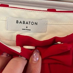 Aritzia Red Trousers 🥰